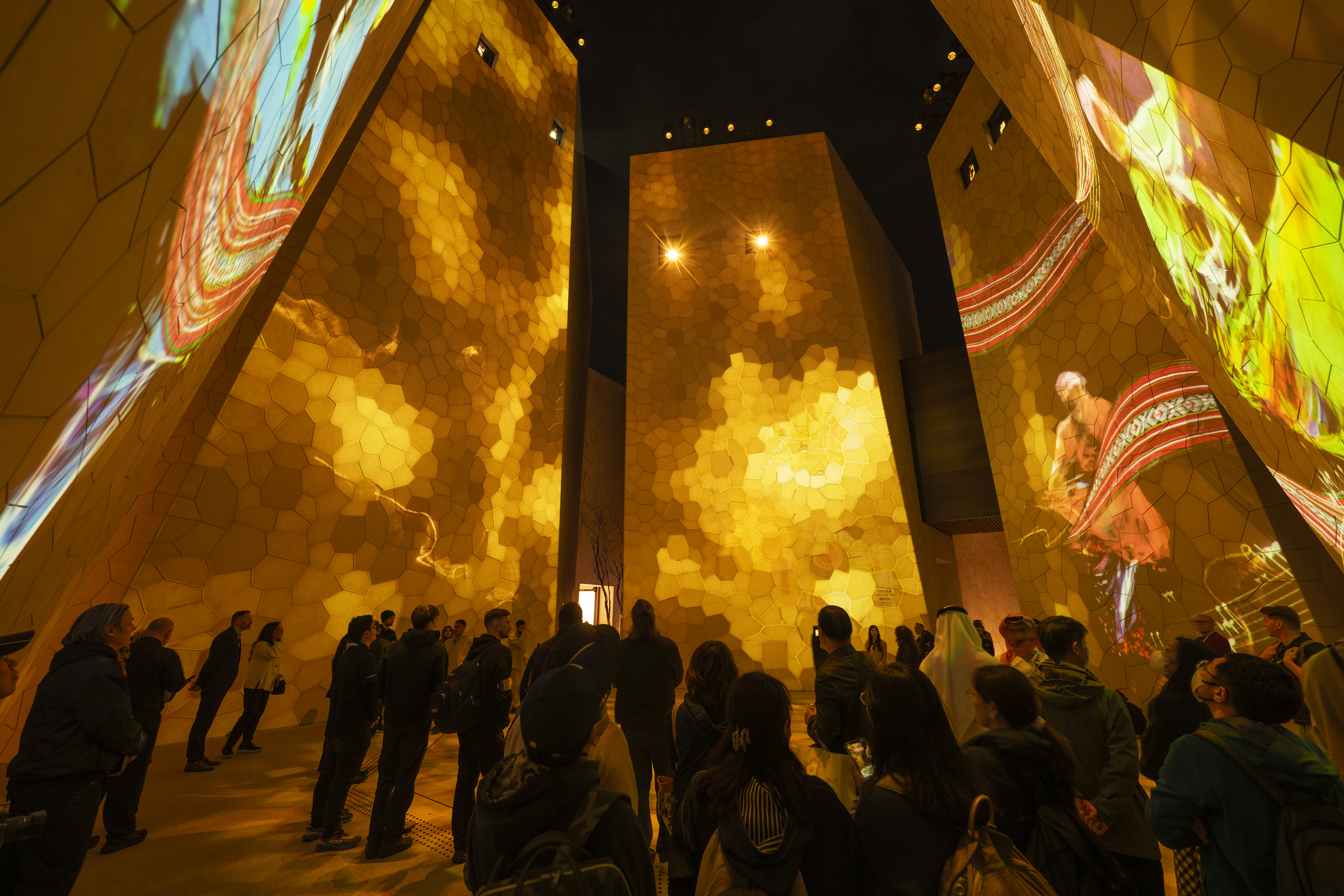 Arabia オブジェ The Kingdom of Saudi Arabia Pavilion at World Expo 2025 - journey