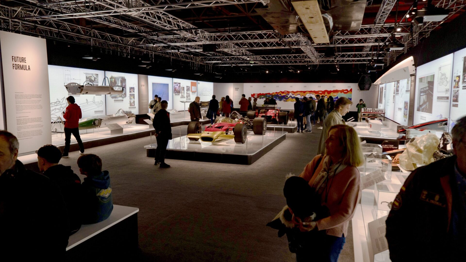 F1 The Exhibition immersive brand destination showcasing Formula 1 innovation.