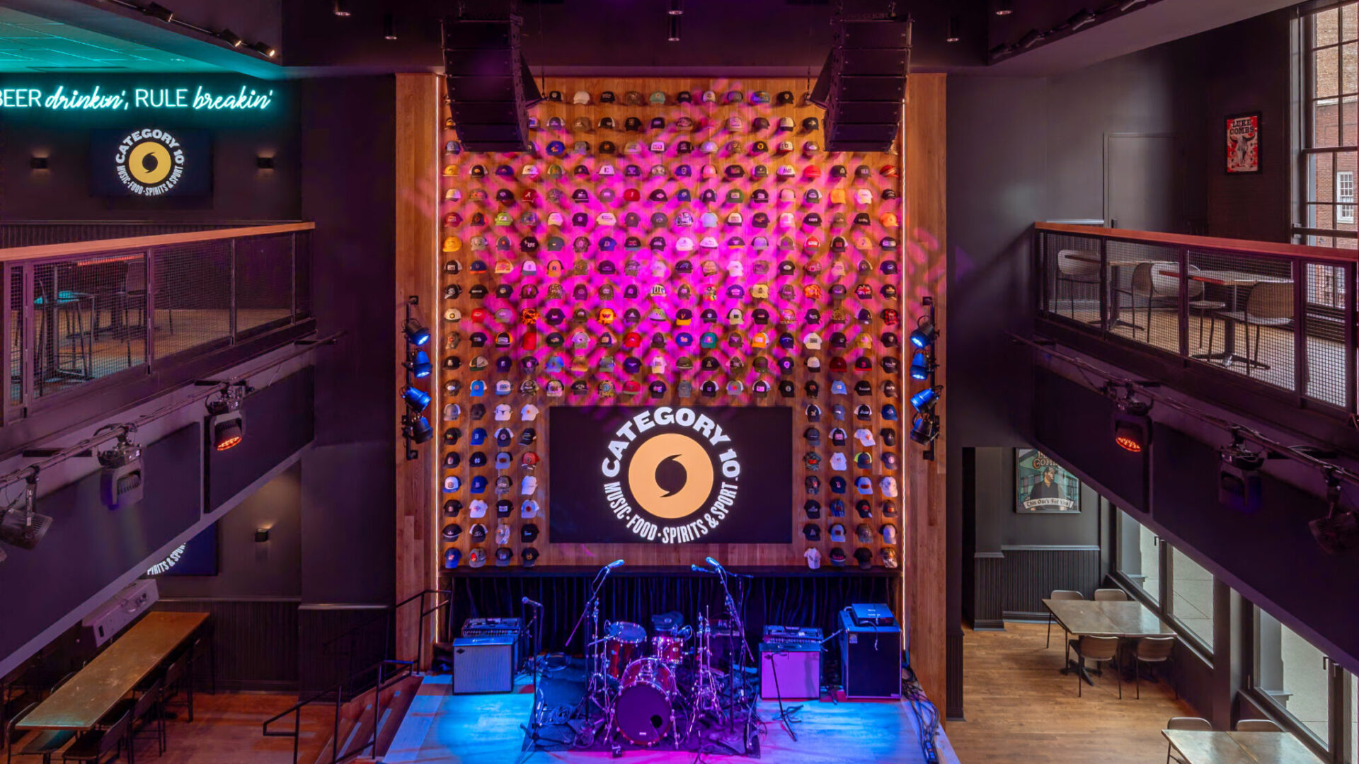 Category 10 immersive brand destination bringing Luke Combs’ world to life.