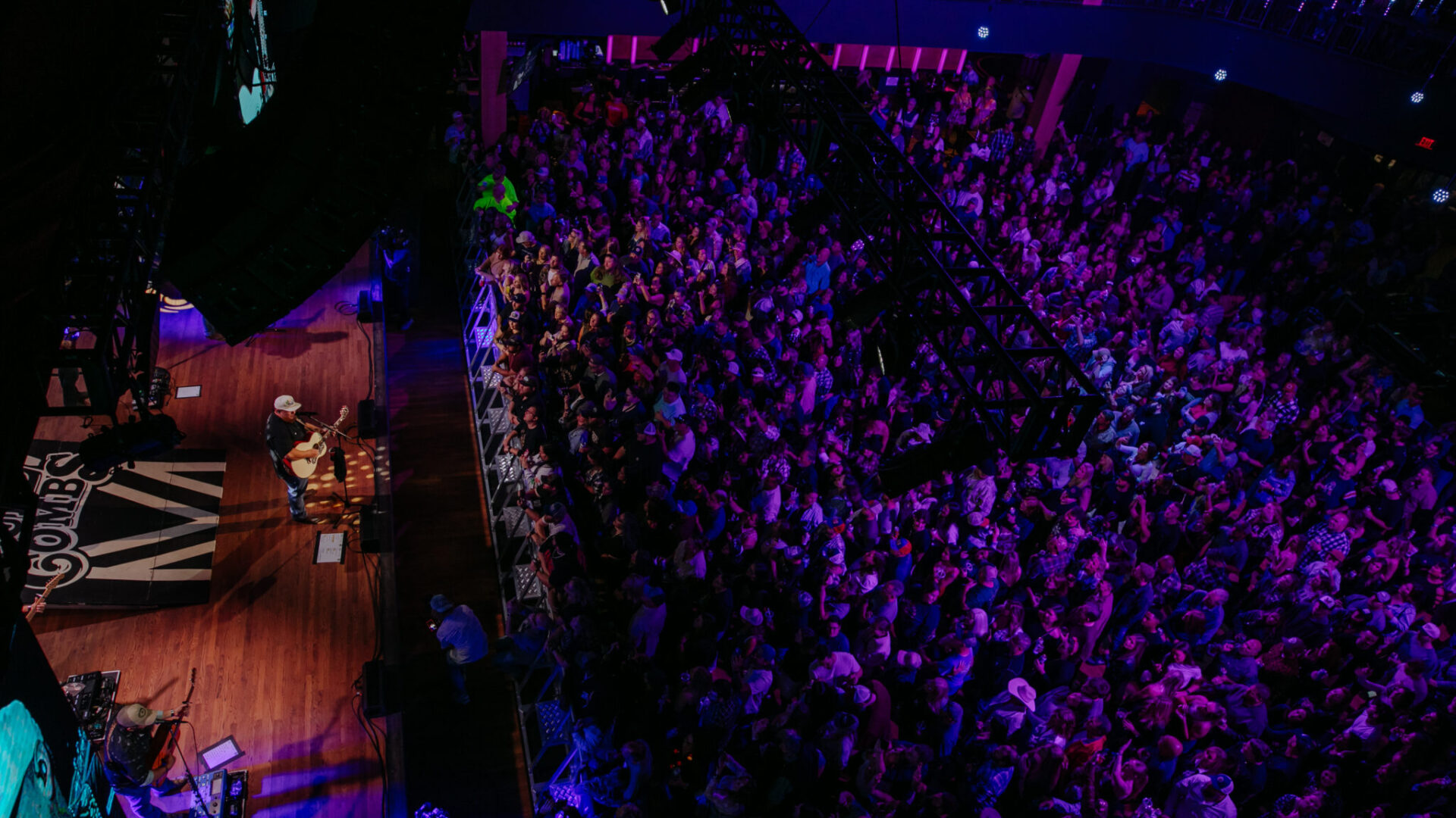 Fans inside Category 10, an immersive brand destination by Journey.