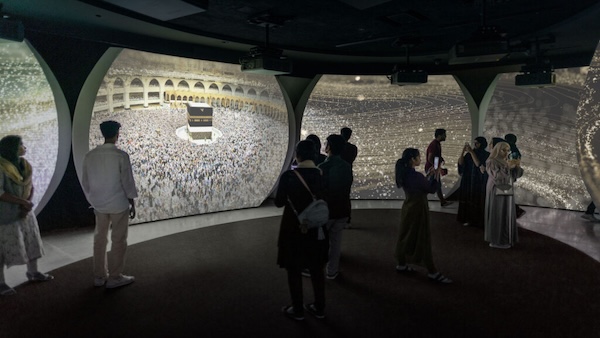 Faith installation at the Abrahamic Family House